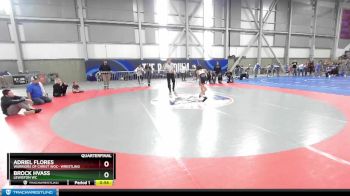 59 lbs Quarterfinal - Adriel Flores, Warriors Of Christ WOC- Wrestling vs Brock Hvass, Lewiston WC