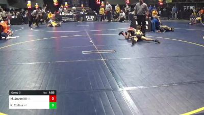 75 lbs Consy 3 - Maximus Jovenitti, St. Marys vs Koby Collins, Mt. Lebanon