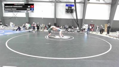 Junior FK - 157 lbs Champ. Round 2 - Damian Perez, South West Washington Wrestling Club vs Abraham Hernandez, North County Grapplers