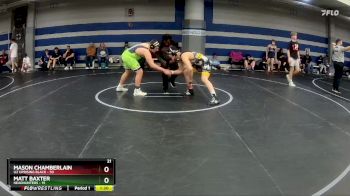 210 lbs Round 1 (8 Team) - Mason Chamberlain, U2 Uprising Black vs Matt Baxter, Headhunters