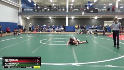 100 lbs Round 2 (16 Team) - AJ Freudeman, Neighborhood vs Teo Triscaro, Terps