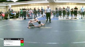 46 lbs Consolation - Noah Archibeque, Top Rank HAC vs Brandon Palafox, Southwest Stallions WC