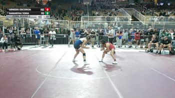 125 lbs Cons. Round 2 - Samantha Tobia, Park Vista Community vs Genesis Escorcia, Freedom