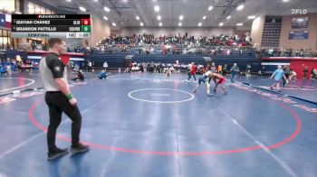 126 lbs Semifinal - Izayiah Chavez, Allen Blue vs Brandon Pattillo, Conroe Woodlands College Park