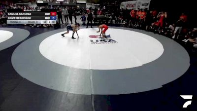 120 lbs Samuel Sanchez, OCWA - Orange County Wrestling Association vs Brice Bearchum, NAWA - North Area Wrestling Association