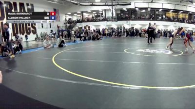 124 B Cons. Round 2 - Allison Palluck, Manchester University vs Malia Burkhardt, Campbellsville University