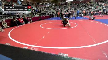 90 lbs Quarterfinal - Maci Price, Prairie Grove Youth Wrestling vs Tucker Chambers-Ennis, Dover Youth Wrestling Club