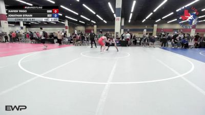 138 lbs Consi Of 16 #1 - Xavier Trigo, Cornerstone Warriors Wrestling Club vs Jonathan Strain, Best Trained Wrestling