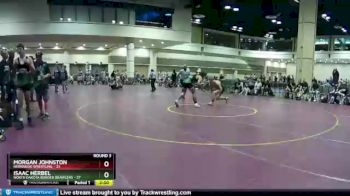 182 lbs Round 3 (10 Team) - Isaac Herbel, North Dakota Border Brawlers vs Morgan Johnston, Hernando Wrestling