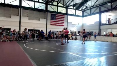 101-110 lbs Champ. Round 1 - Cash Ware, O`Fallon Little Panthers WC vs Korbin Swan, Siwa