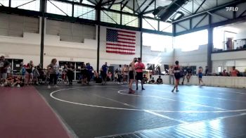 101-110 lbs Champ. Round 1 - Cash Ware, O`Fallon Little Panthers WC vs Korbin Swan, Siwa