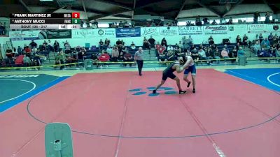 217 lbs Cons. Semi - Anthony Mucci, Fountain Hills High School vs Frank Martinez Jr, Mesa