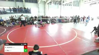 65 lbs Consi Of 4 - Kaikoa Apostol, So Cal Grappling vs Justin Ray, La Familia