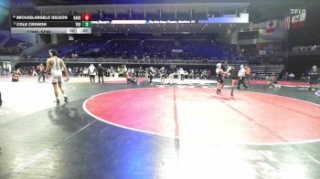 132 lbs Cons. Semi - Michaelangelo DeLeon, Oakdale vs Cole Cronon, Turlock