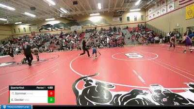 78 lbs Quarterfinal - Torben Sommer, Anacortes Hawkeyes Wrestling Club vs Emmett Decker, Steelclaw Wrestling Club