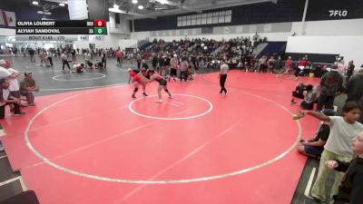 170 lbs Cons. Round 3 - Alyiah Sandoval, Santa Ana vs Olivia Loubert, Redondo Union HS