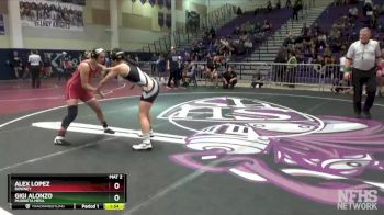 137 lbs Quarterfinal - Alex Lopez, Downey vs Gigi Alonzo, Murrieta Mesa