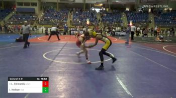 Consolation - Logan Edwards, MWC Wrestling Academy vs Isaiah Nelson, NLS