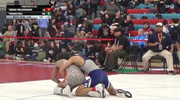 126 lbs 3rd Place Match - Isaiah Hill, Mojave vs Diego Maldonado, Legacy
