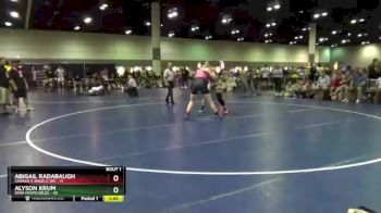 190 lbs Round 1 (6 Team) - Alyson Krum, Iowa Despicables vs Abigail Radabaugh, Charlie`s Angels-WV