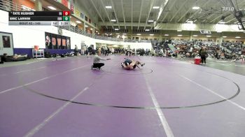 149 lbs Champ. Round 1 - Tate Rusher, Friends University vs Eric Larwin, Eastern Oregon University (OR)