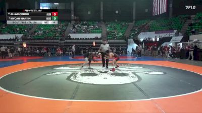 7A 138 lbs Cons. Round 2 - Allan Cobon, Albertville vs Mycah Martin, Hoover