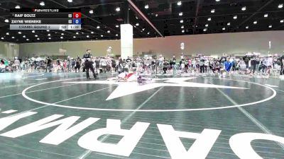 67 lbs Champ. Round 2 - Raif Boltz, KS vs Zayne Wieneke, KS