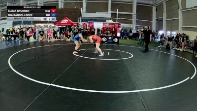 120 lbs Cons. Round 3 - Elliza Brunner, Utah vs Mia Rangel Lopez, California
