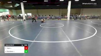 126 lbs Consi Of 64 #1 - Tyger Taam, HI vs Joe Giordano, NJ