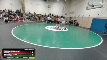 215A Cons. Round 3 - Trevor Eckhardt, Riverton vs Merardo Leon, Thunder Ridge