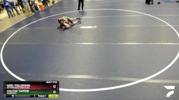 93 lbs Quarterfinal - Axel Tollefson, No Nonsense Wrestling vs Colton Tapper, Minnesota