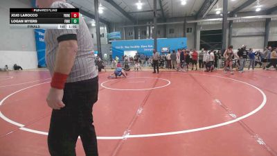 110 lbs Final - JoJo LaRocco, York vs Logan Myers, Finksburg