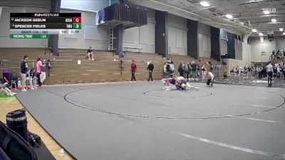 197 lbs Cons. Round 2 - Jackson Geslin, Keiser University vs Spencer Fields, Truett McConnell University