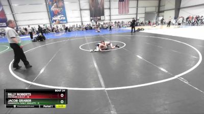 64 lbs Rd# 9- 2:15pm Saturday Final Pool - Billy Roberts, Michigan S.W.A.T vs Jacob Graber, Minnesota Funky Singlets