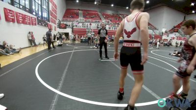 130 lbs Rr Rnd 3 - Lane Alldredge, Elgin Wrestling vs Austin Anderson, Comanche Takedown Club