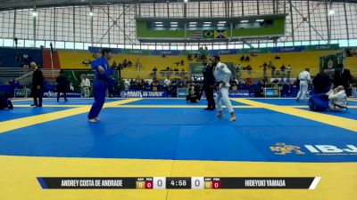 Andrey Costa De Andrade vs Hideyuki Yamada 2026 Brasileiro Jiu-Jitsu IBJJF