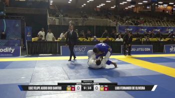 Luis Fernando De Oliveira vs Luiz Felipe Assis Dos Santos 2026 Pan Jiu Jitsu IBJJF Championship