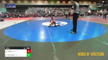 61 lbs Consi Of 16 #2 - Grayson Smith, Silver State Wrestling Academy vs Jaime Almaguer, Victory Wrestling Club,wa