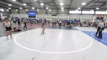 94 lbs Rr Rnd 5 - Izabelle Hiczewski, Hyperbolic WC vs Stellarose Munoz, Cal Grapplers