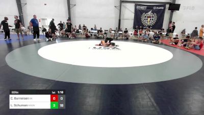 60 lbs Rr Rnd 2 - Carter Burneisen, Bad Karma MS vs Lucas Schuman, Mat Assassins K8 A