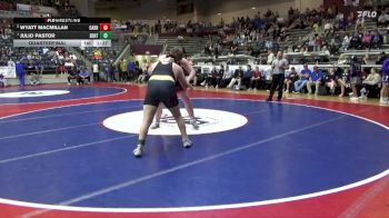 6A 285 lbs Quarterfinal - Julio Pastor, BENTONVILLE HIGH SCHOOL vs Wyatt Macmillan, CABOT HIGH SCHOOL