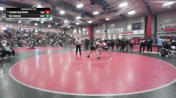 190 lbs Champ. Round 2 - Eli Gould, Canyon Springs vs Caden Baldwin, Paloma Valley