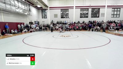 165 lbs Round Of 32 - Josh Weeks, Providence Day School vs Jeffrey McCormick, Calvary Day School