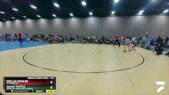 102 lbs Semifinal - Isaiah Tuttle, Nebraska Wrestling Academy vs Declan Mohler, 3F Wrestling
