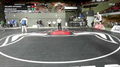 215 lbs Consi Of 8 #1 - Justin Hurd, Dos Palos vs Daniel Devries, Arroyo Grande