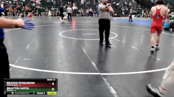 144 lbs Round 3 (16 Team) - Tallen Harrold, Broken Bow vs Parker Hatch, Minden