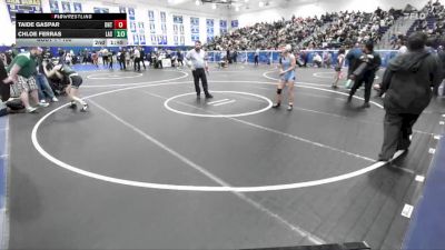 105 lbs Champ. Round 1 - Jay Yap, South Torrance vs Nalani Reglos, Camarillo