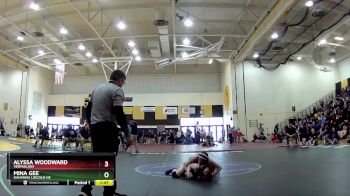 125 lbs Quarterfinal - Alyssa Woodward, Vermailion vs Mina Gee, Gahanna Lincoln HS