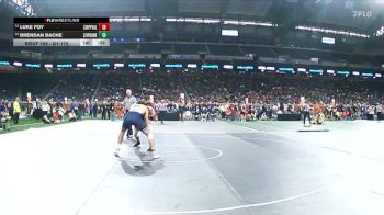D1-175 lbs Cons. Round 1 - Brendan Bache, Livonia Franklin vs Luke Foy, Clinton Township Chippewa Valley