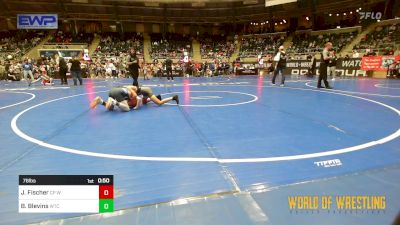 76 lbs Consi Of 8 #2 - Jason Fischer, CP Wrestling vs Beau Blevins, WTC